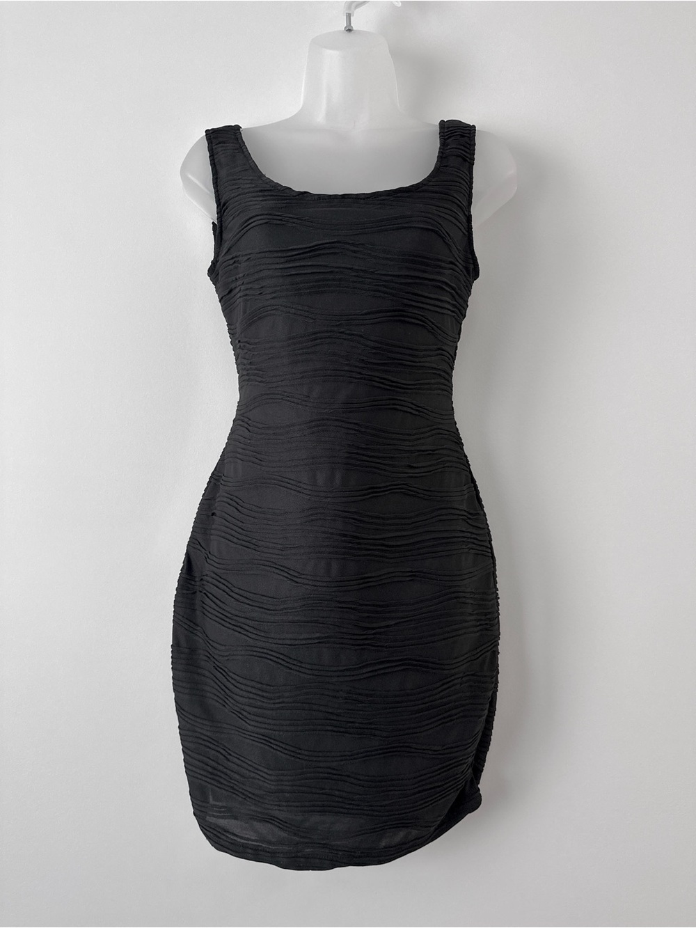 y2k ripple ruched body con basic lbd